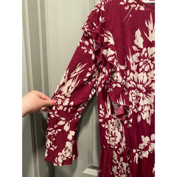 Sew in Love Burgundy Floral Dress 2XL β NWT! - Picture 5 of 5